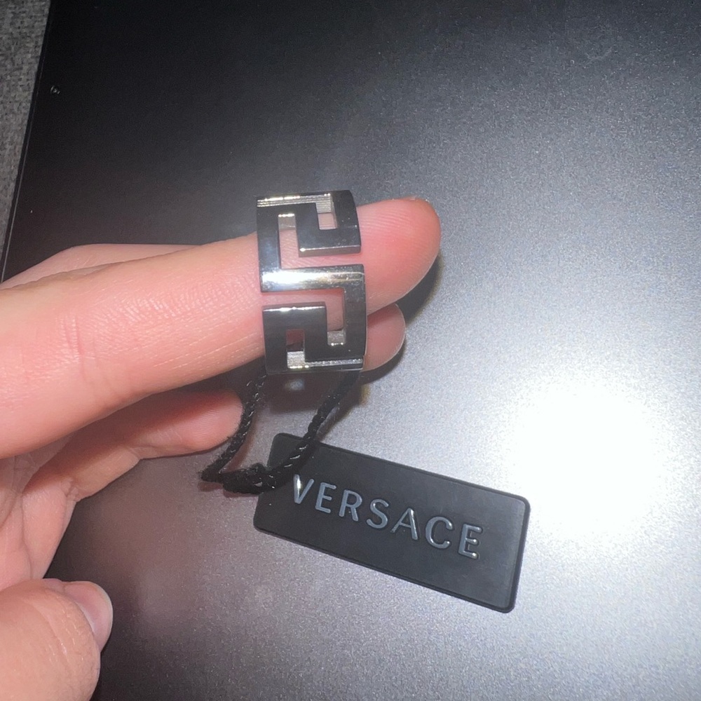 Versace logo ring designer